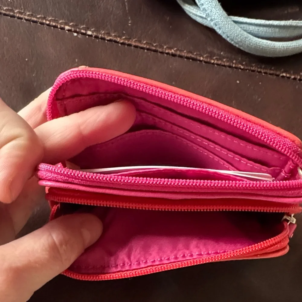 Coach Beige and Pink wallet - Picture 2 of 7